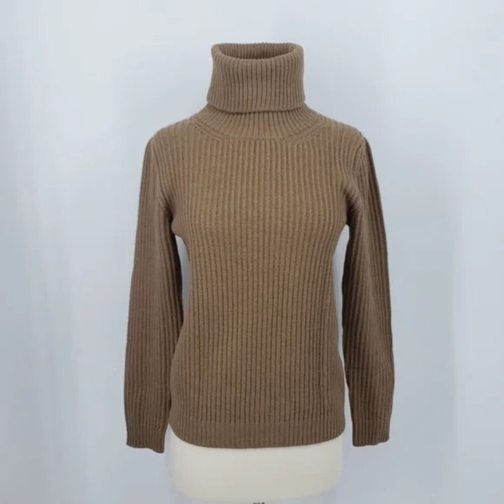 Alpha Massimo Rebecchi Wool Turtleneck Sweater